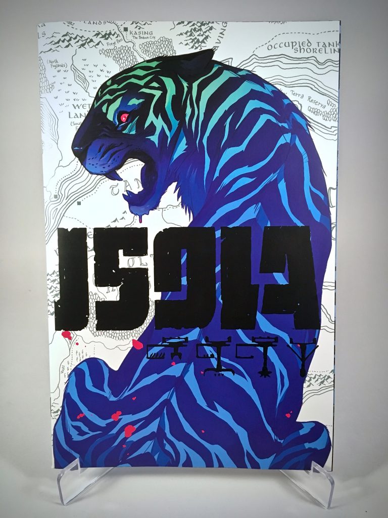 Isola #2 cover by Karl Kerschl and Msassyk