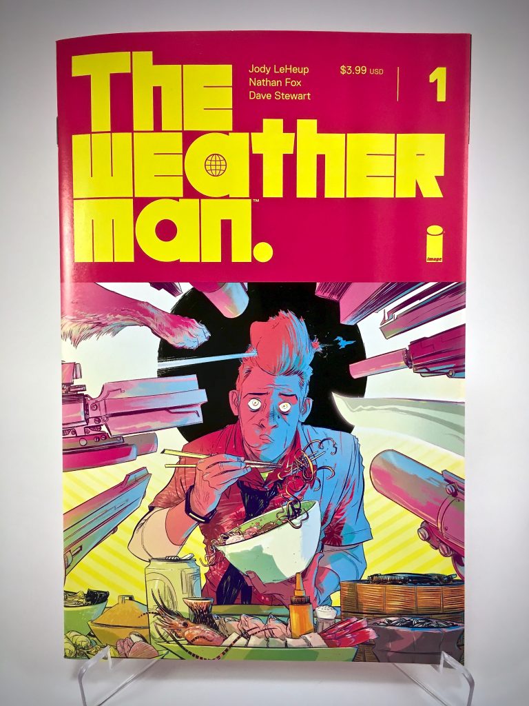 Comic Book Cover: The Weather Man #1 by Nathan Fox