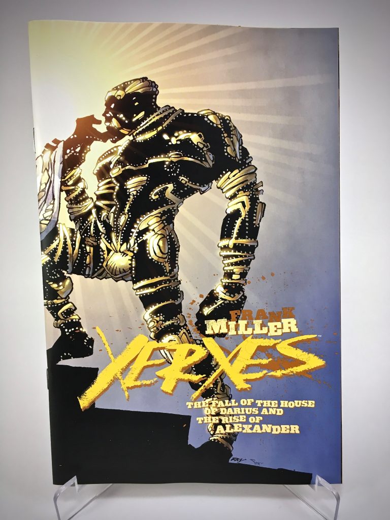 Xerxes #3 cover by Frank Miller and Alex Sinclair