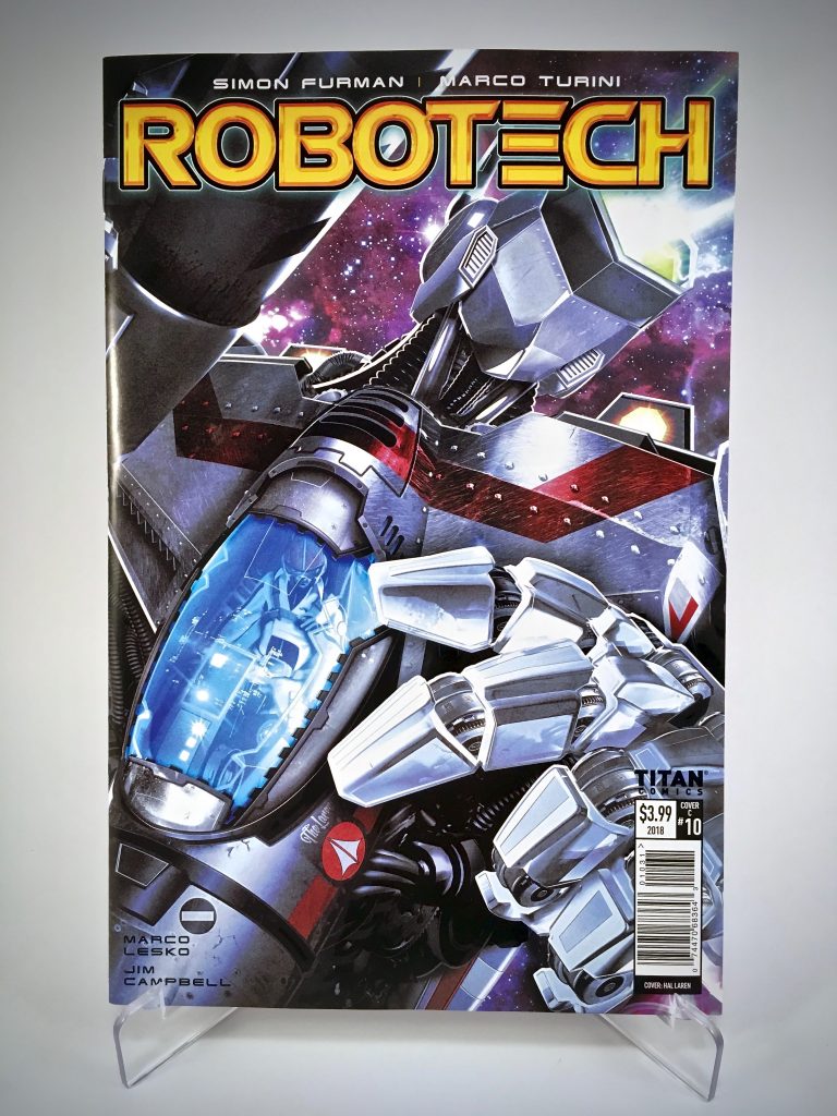 Comic Book Cover: Robotech #10 by Hal Laren